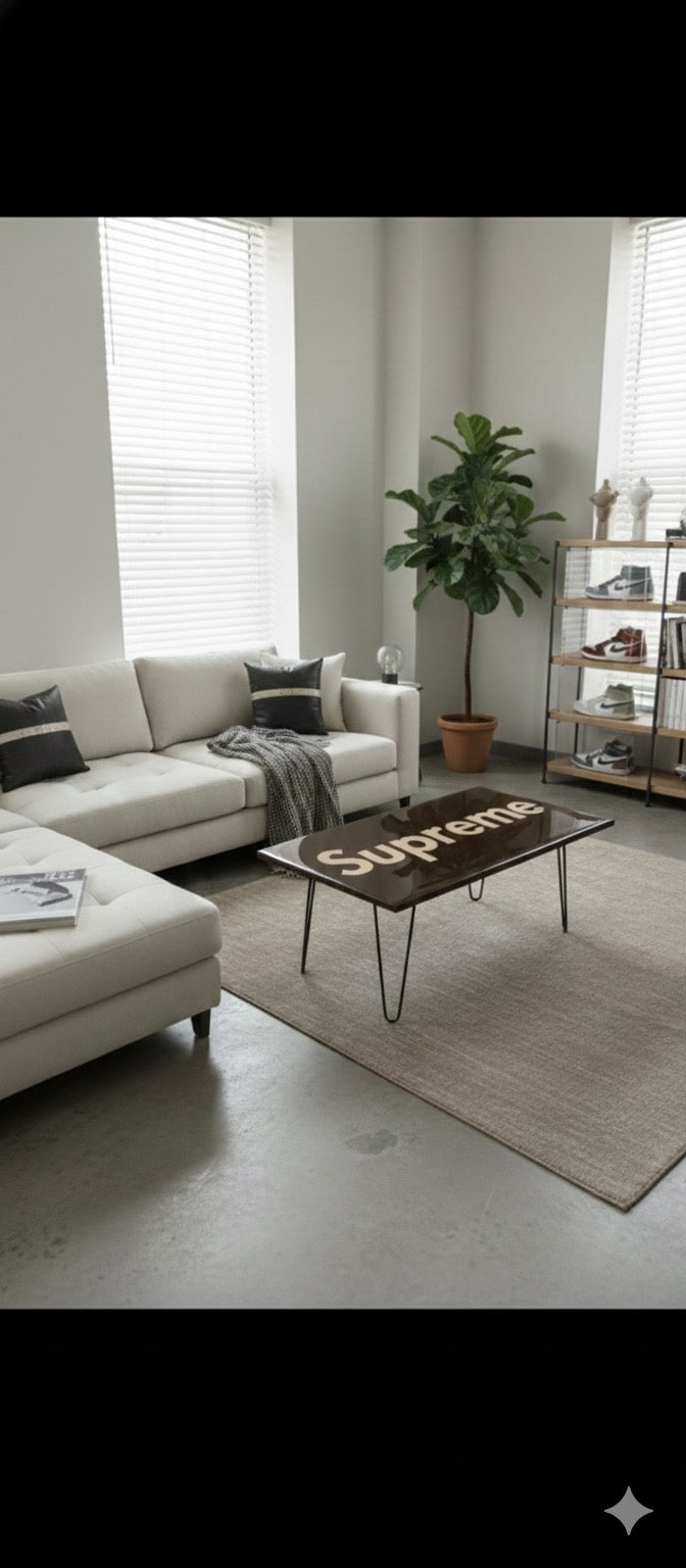 Hypebeast Supreme Coffee Table