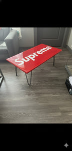 Hypebeast Supreme Coffee Table